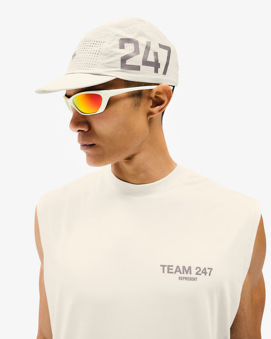 หมวก Team 247 Ripstop สีดำ/เทา สะท้อนแสง - ขนาดเดียว (U)