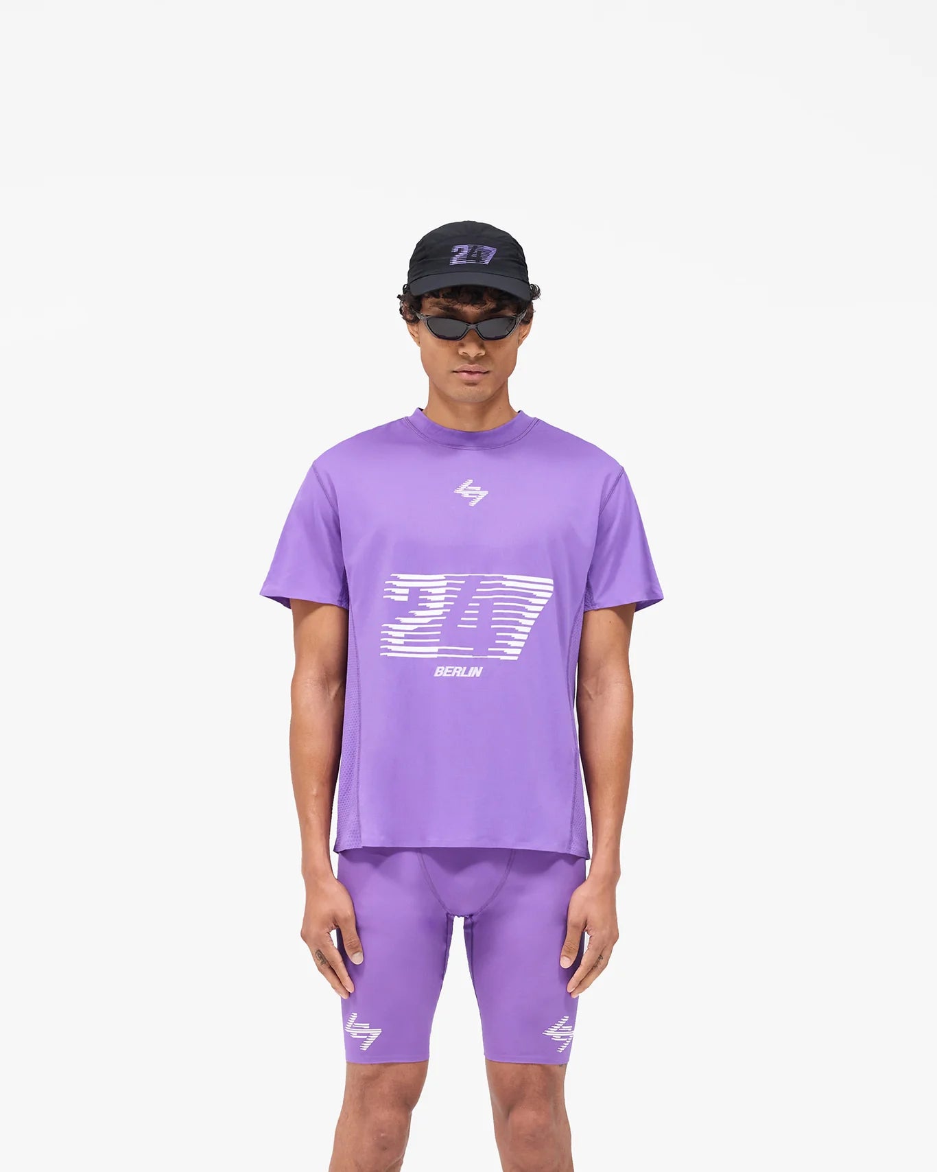 Team 247 Berlin Cap Black/Purple - One Size