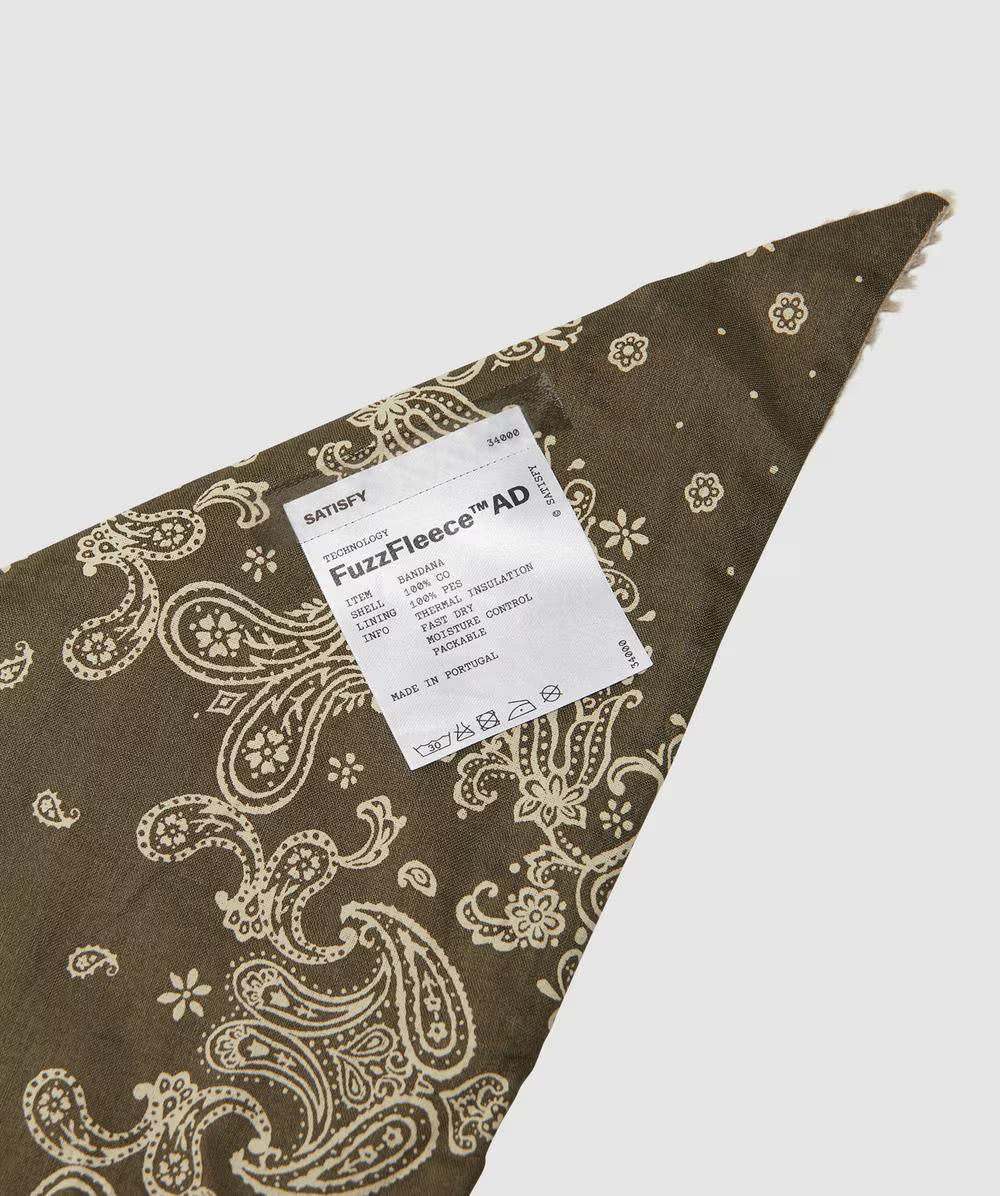 ผ้าพันคอพิมพ์ลาย FuzzFleece™ AD สีกากี