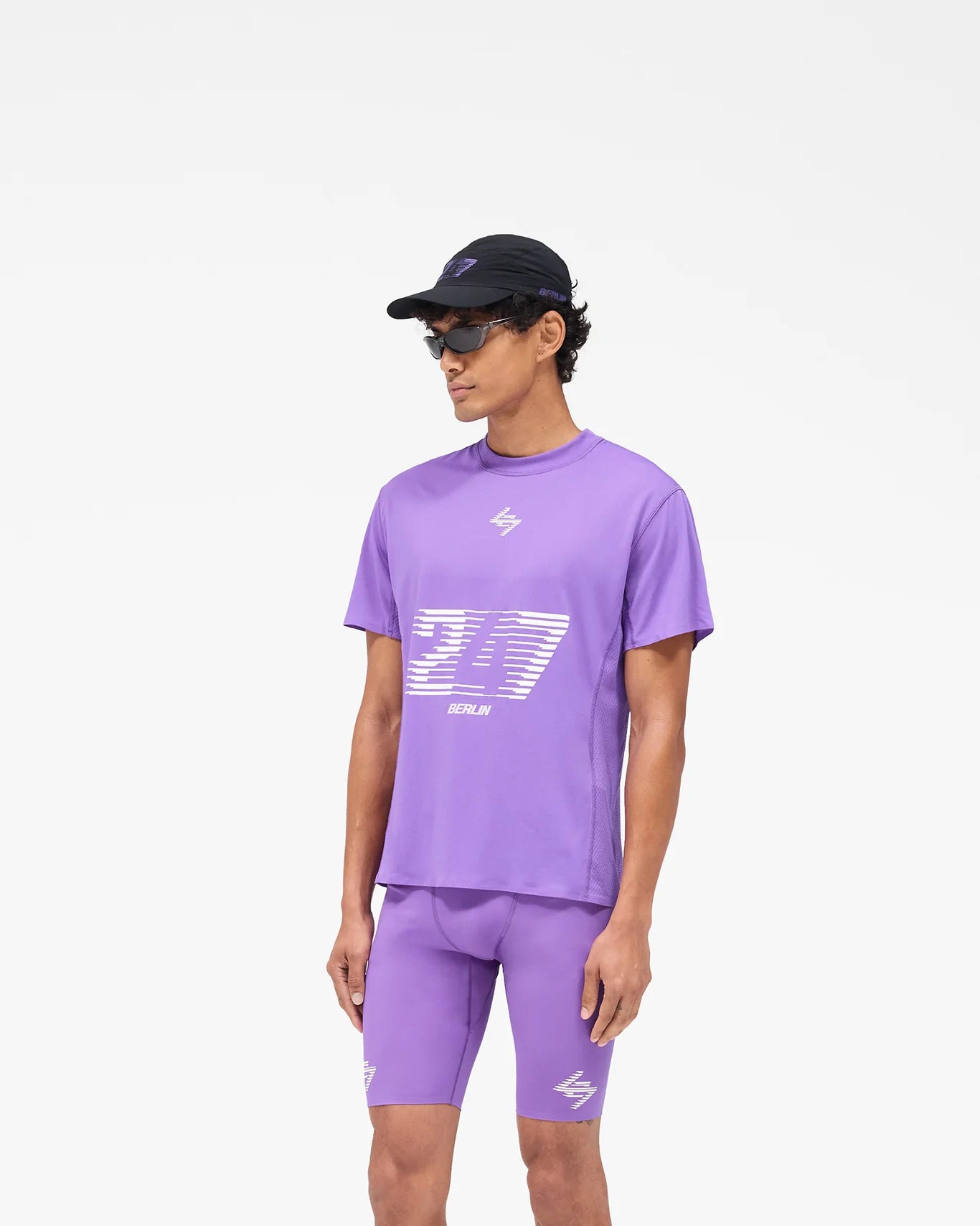 Team 247 Berlin Cap Black/Purple - One Size