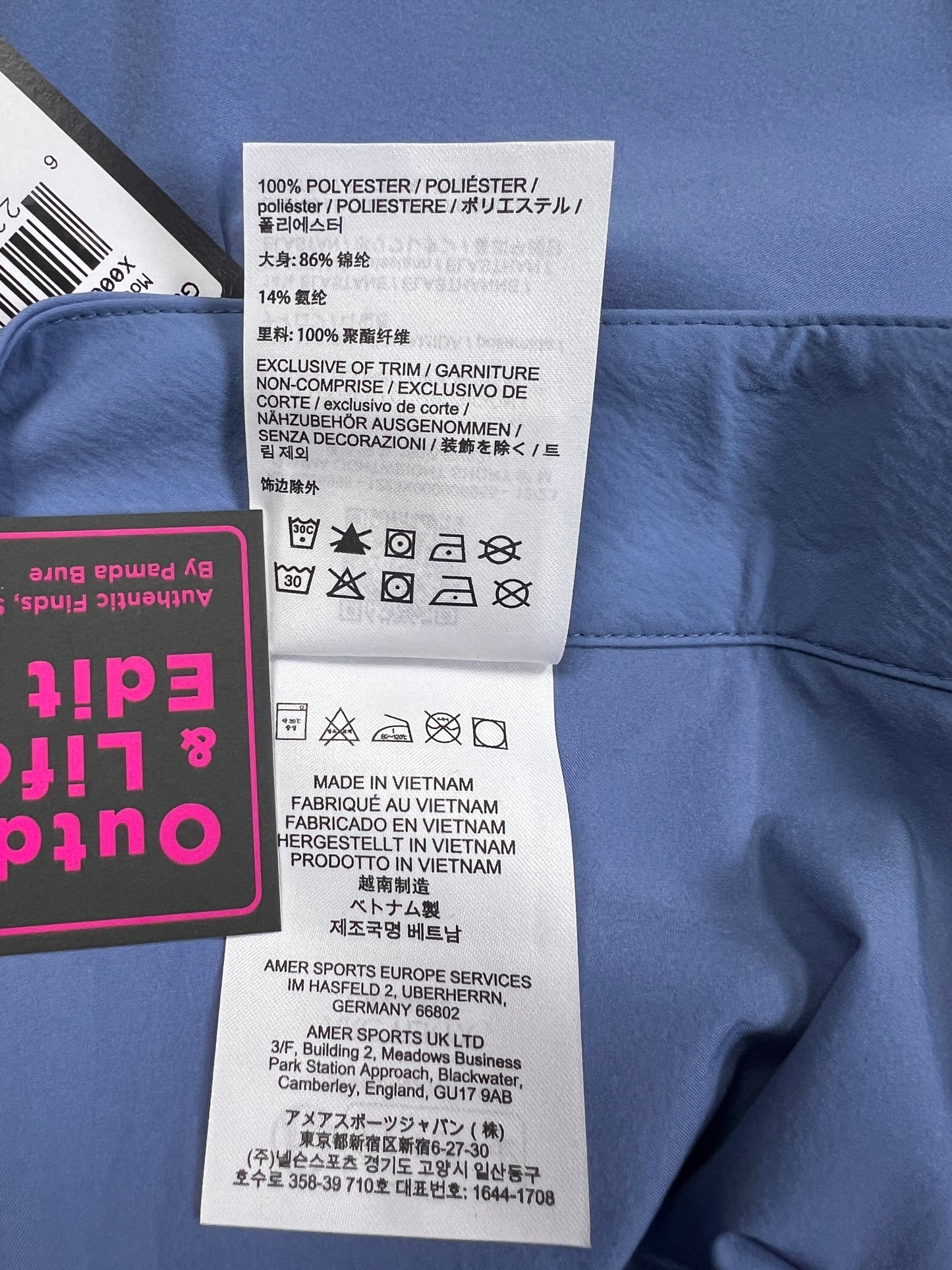 กางเกงขาสั้น Gamma SL 9 นิ้ว สี Stone Wash - 32",34" (ช.)