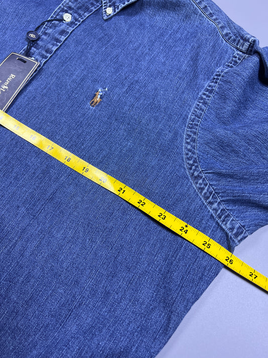 Chambray Jeans Shirt - XL(M)