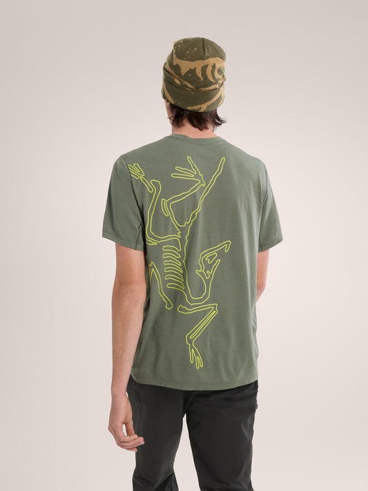 Cormac ARC'BIRD LOGO SHIRT SS Tatsu/Ray - XL(M)