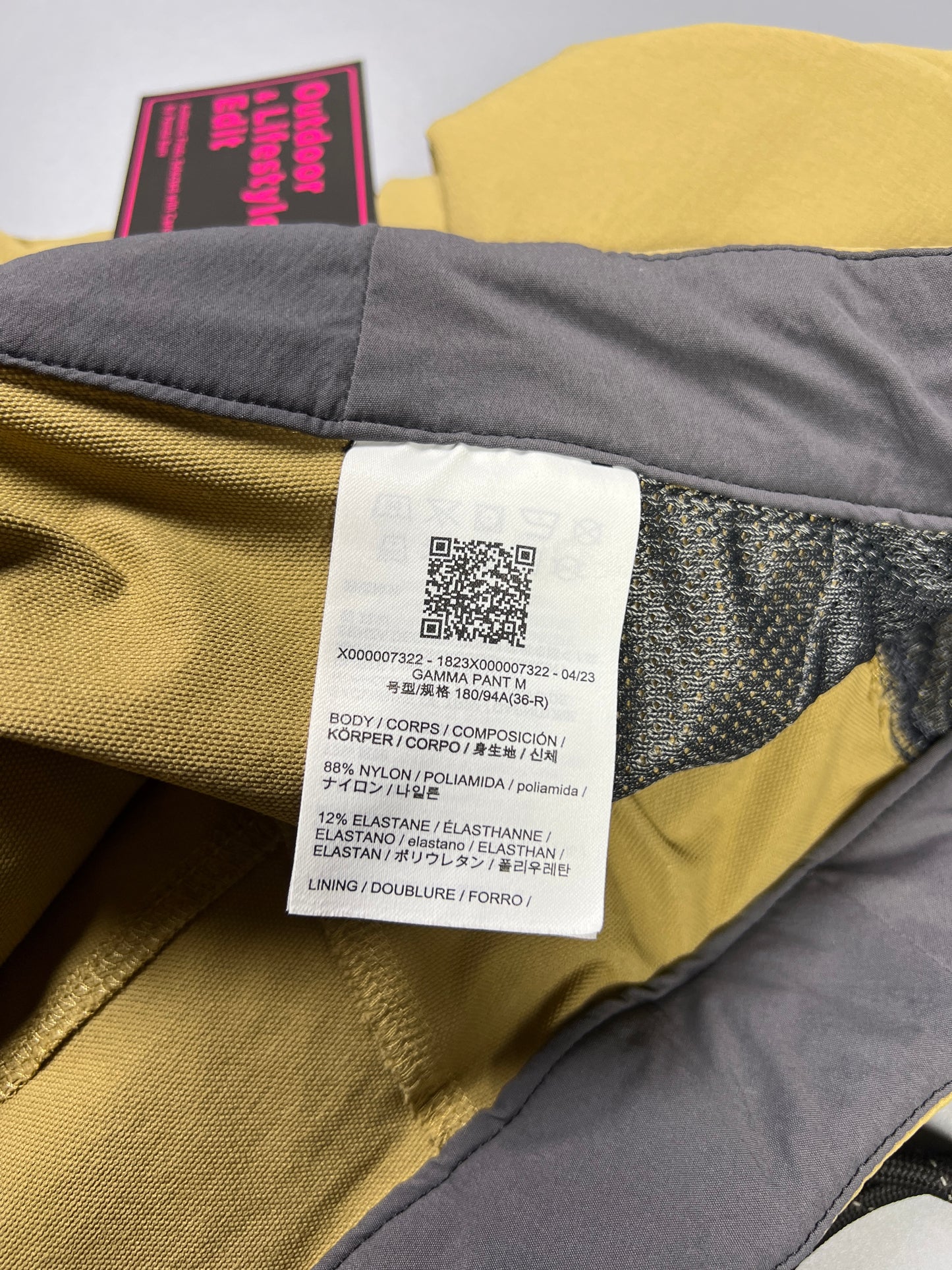 Gamma Pant Canvas - 36" (M)