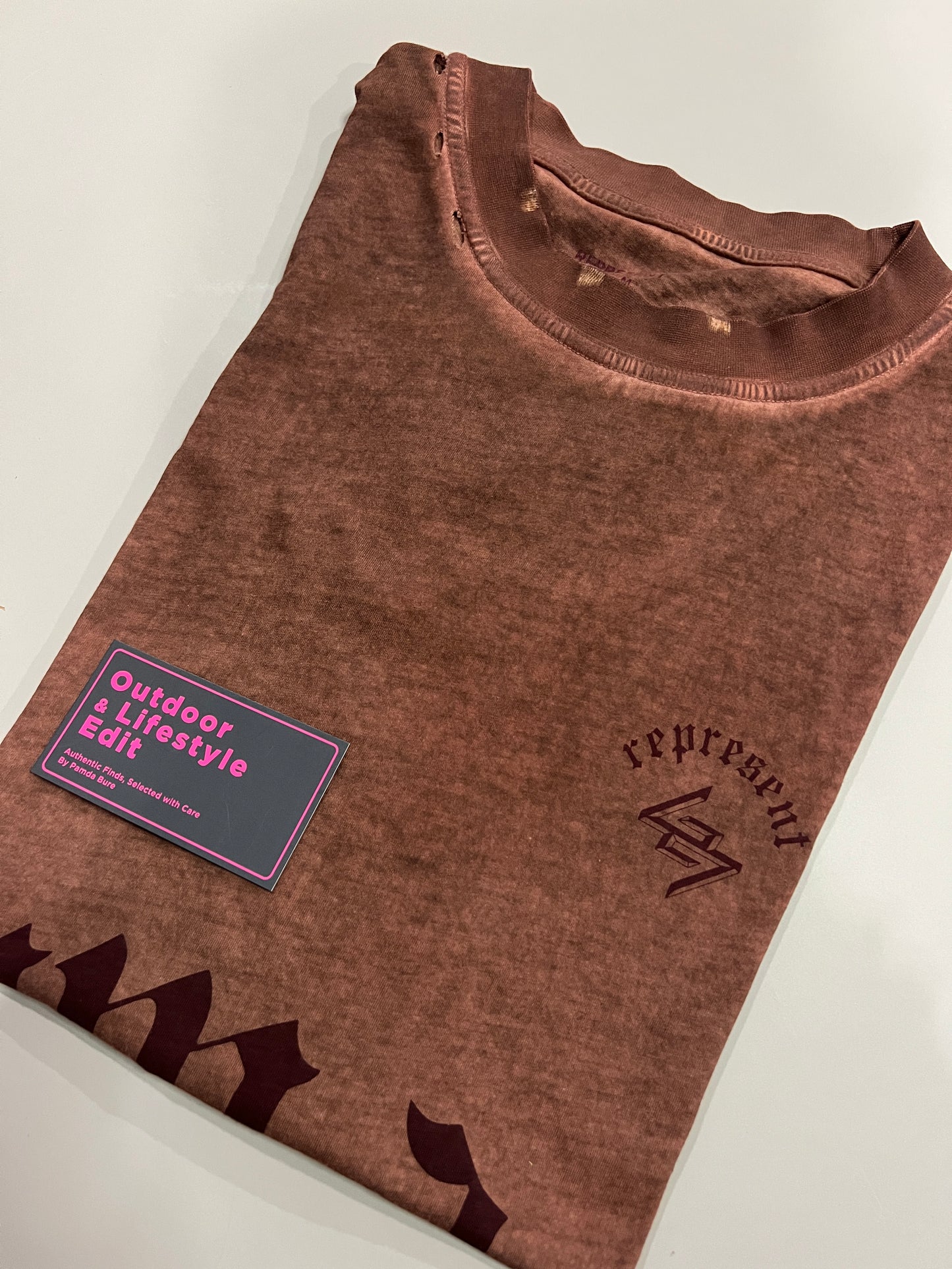 WG247 เสื้อยืดสีสนิม - M(ช.)