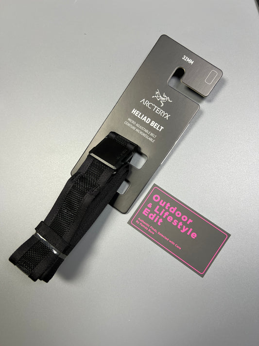 เข็มขัด Heliad 32MM สีดำ