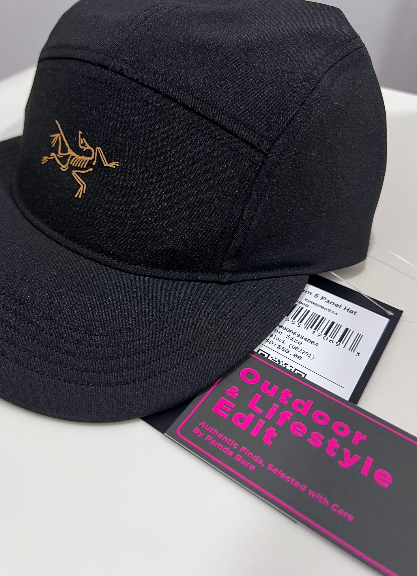 Calidum 5 Panel Cap Black/24k - One Size (U)