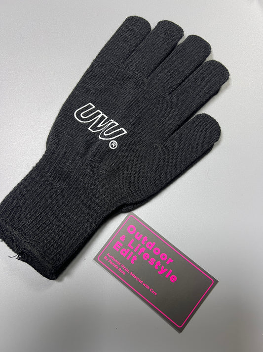 Woven Logo Glove Black - One Size (U)