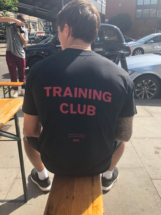 "Training Club" T-Shirt Black/Pink