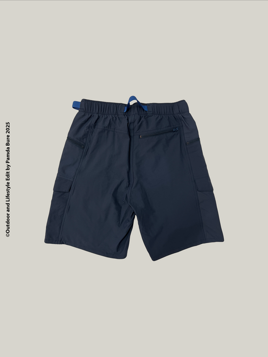 กางเกงขาสั้นสำหรับใส่กลางแจ้ง 7 นิ้ว สีกรมท่า - XS (ช.)