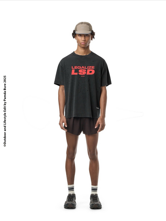MothTech™ "Legalized LSD" Tee Aged Black