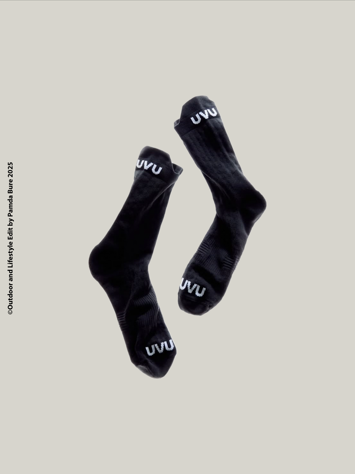 ELITE Running Sock Black (U)