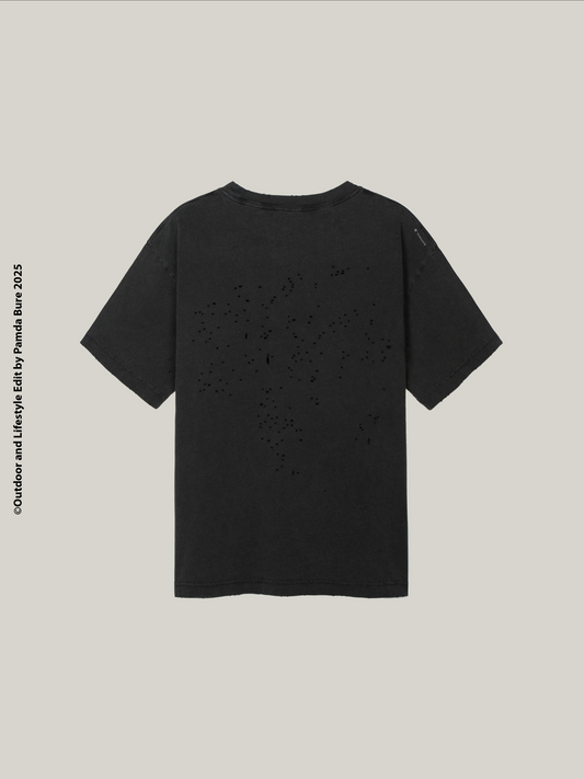 MothTech™ T-Shirt "SATISFY" Aged Black