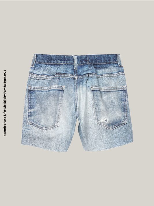 PeaceShell™ 5" Unlined Shorts Digital Denim