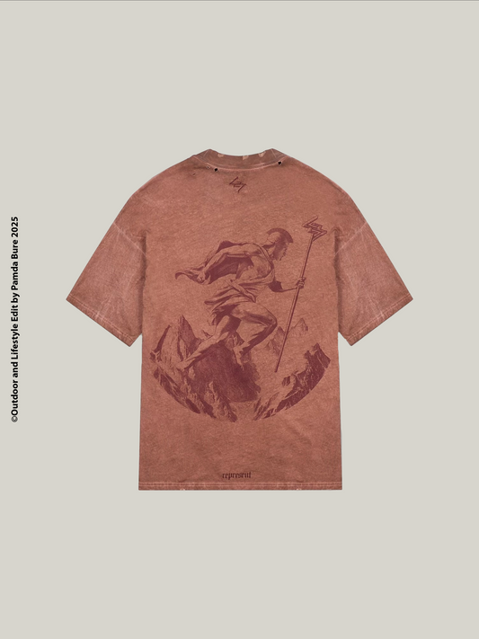 WG247 เสื้อยืดสีสนิม - M(ช.)