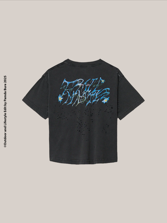 เสื้อยืด MothTech™ สีดำ "Trail Master" (W)