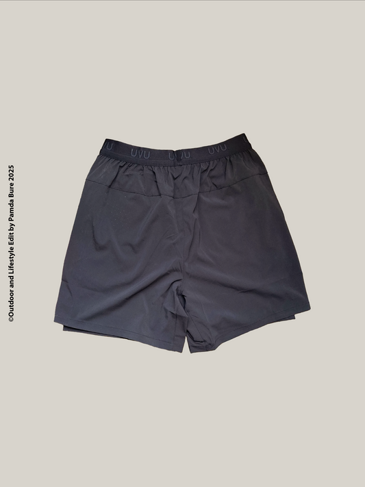 Core Collection กางเกงขาสั้น ไม่มีซับใน สีเทาเข้ม - M (M)