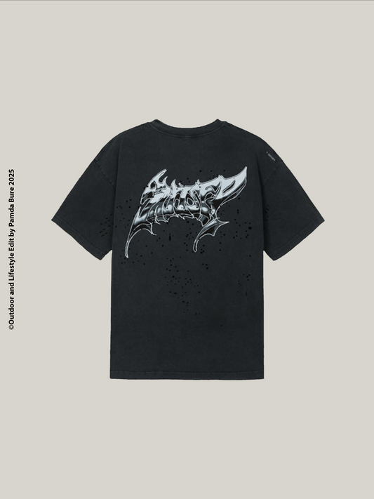 MothTech™ T-Shirt Black "Triple Graphic"