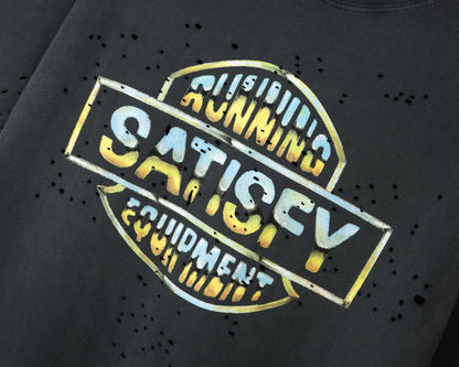 MothTech™ Satisfy Equipment T-Shirt Aged Black