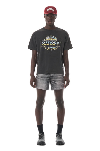 MothTech™ Satisfy Equipment T-Shirt Aged Black
