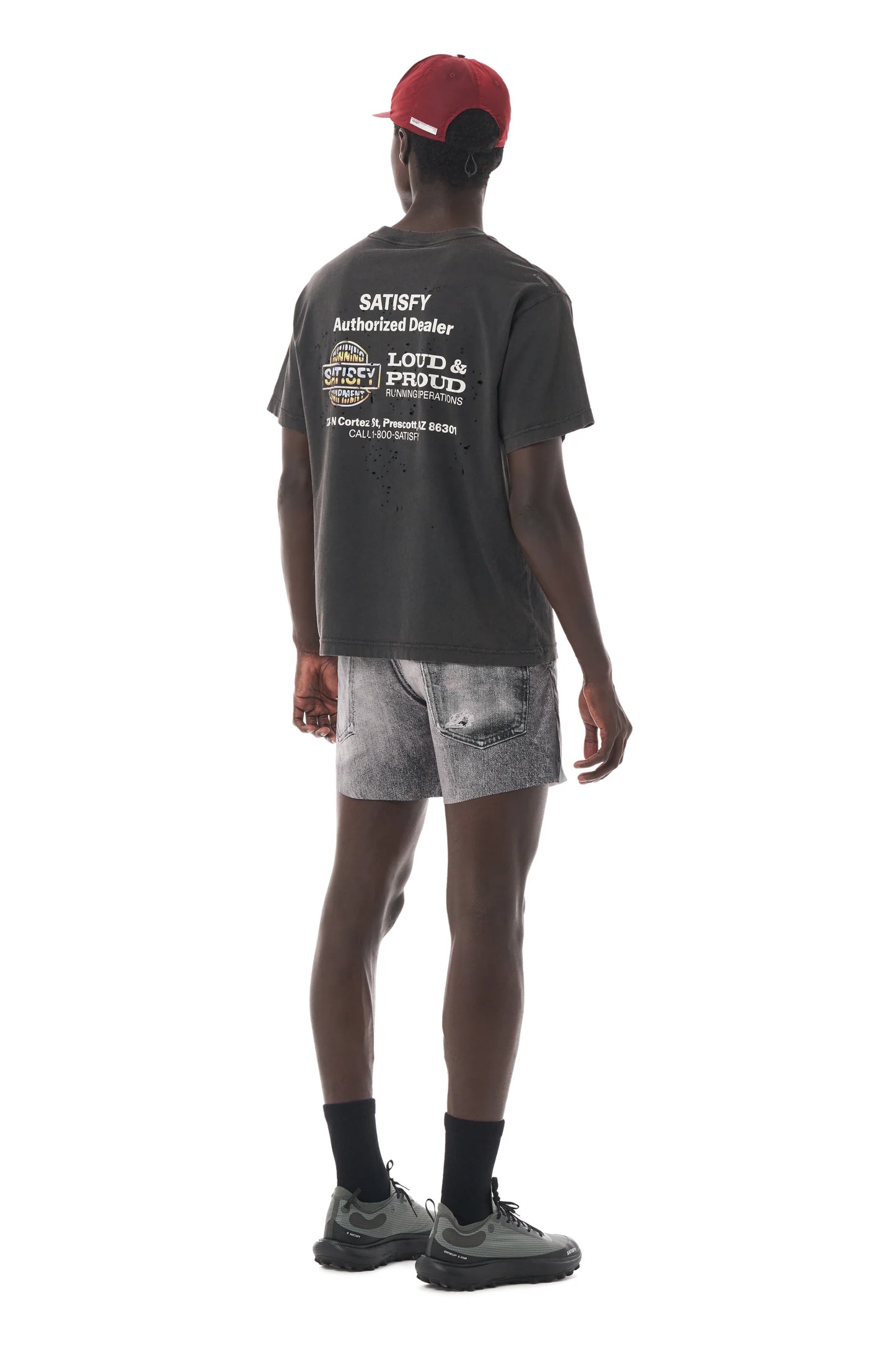 MothTech™ Satisfy Equipment T-Shirt Aged Black