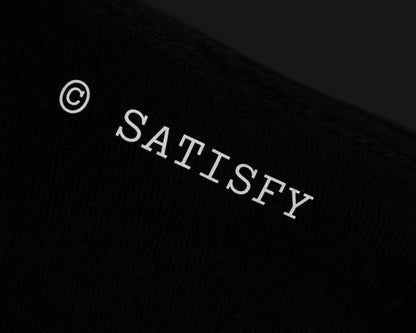 MothTech™ "Running Cult Member" T-Shirt Aged Black