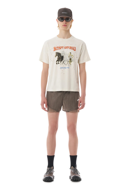 MothTech™ T-Shirt Offwhite "Spirit of The Wild Horse"