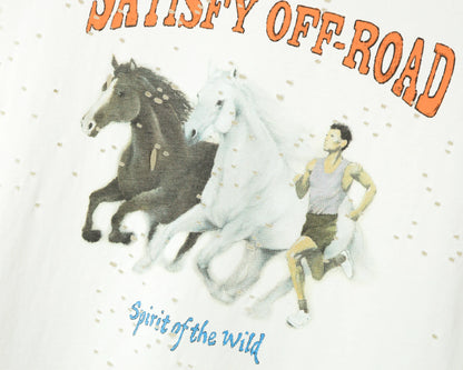 MothTech™ T-Shirt Offwhite "Spirit of The Wild Horse"