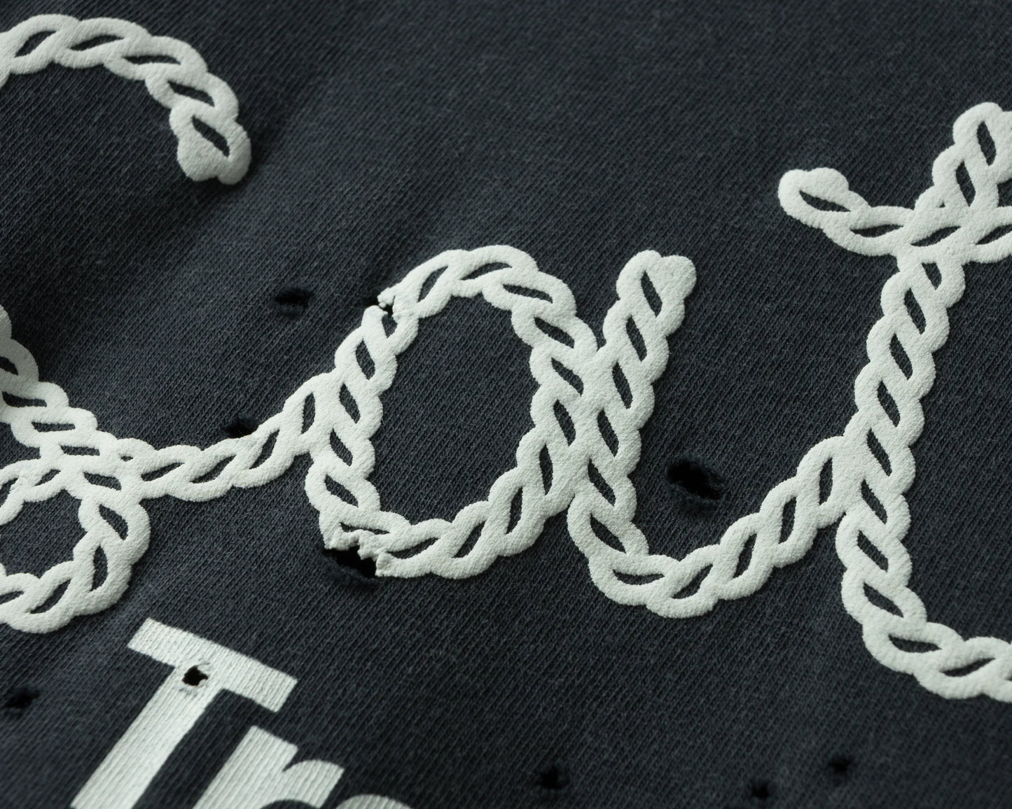 เสื้อยืด MothTech™ "The Ranch" สีดำ