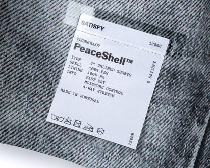 PeaceShell™ 5" Unlined Shorts Black Denim