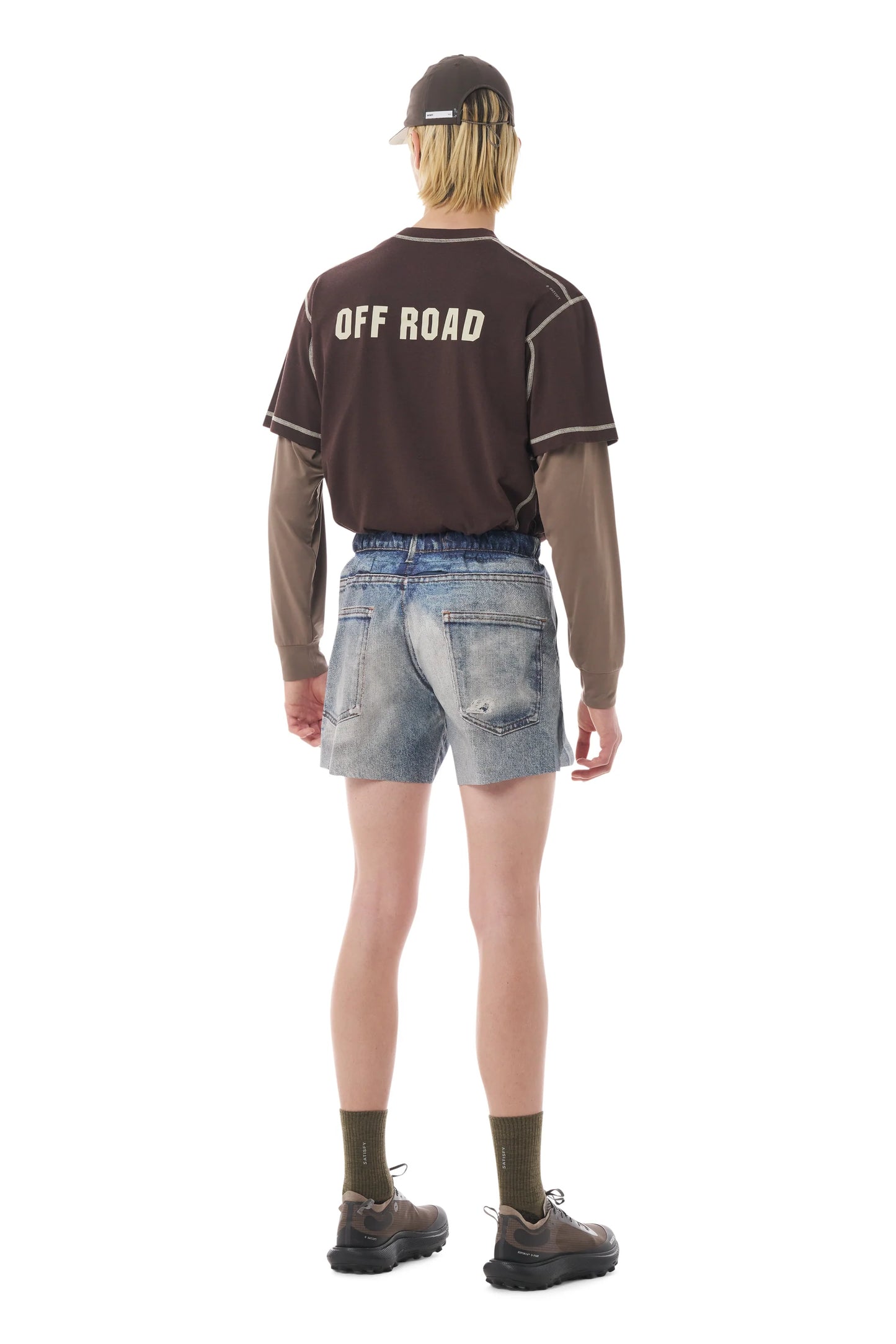 PeaceShell™ 5" Unlined Shorts Digital Denim