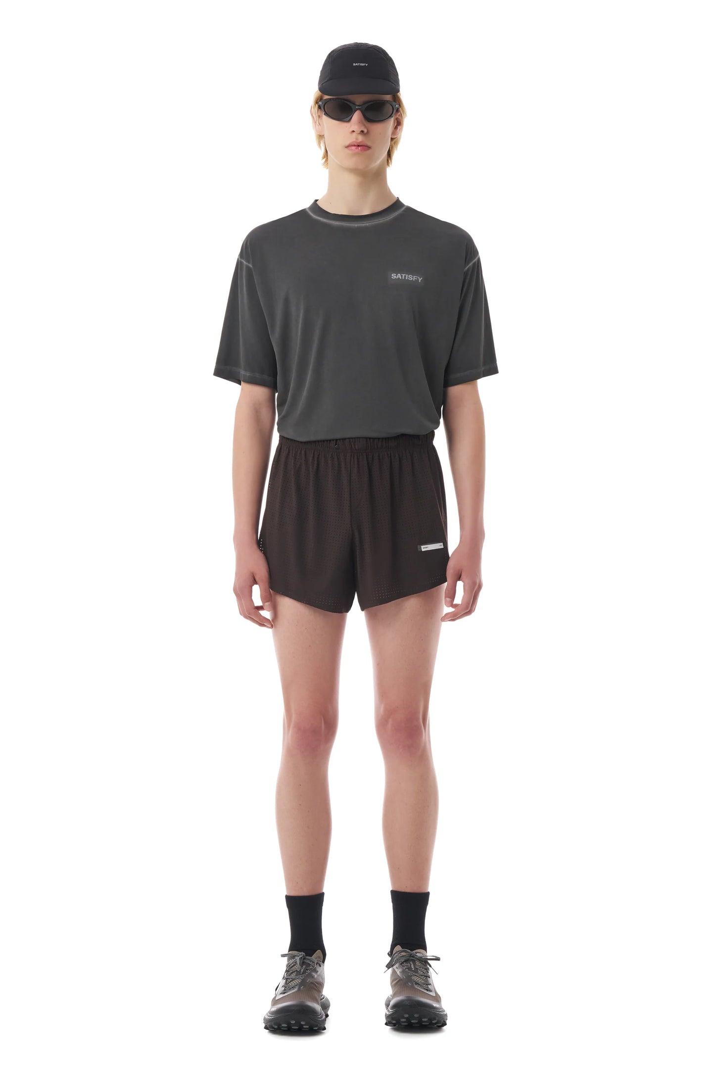 Space-O™ 2.5" Shorts Deep Mahogany