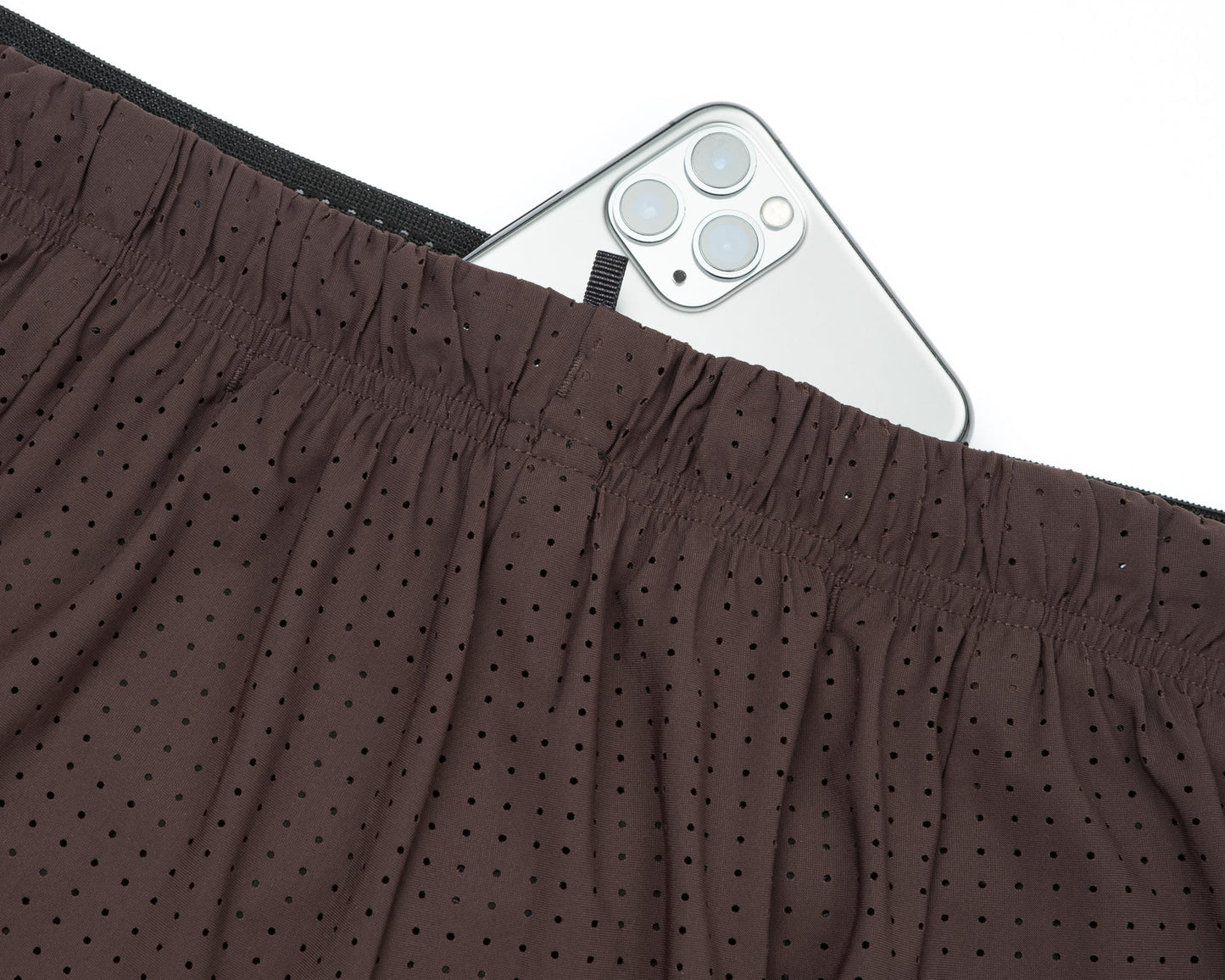Space-O™ 2.5" Shorts Deep Mahogany