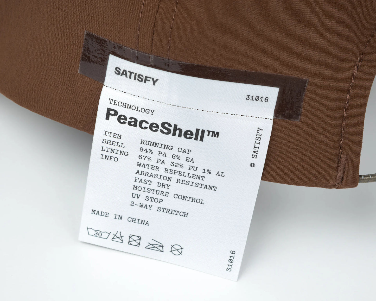 Peaceshell™ Running Cap Brown