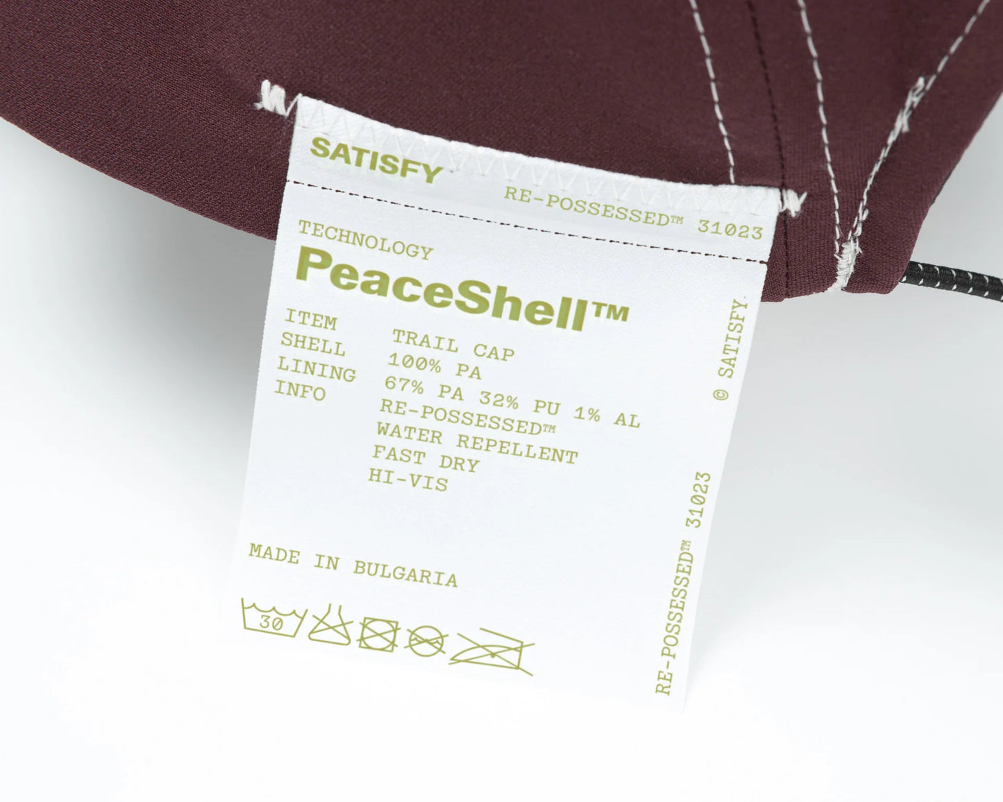 Re‑Possessed™ Peaceshell™ Trail Cap Bordeaux