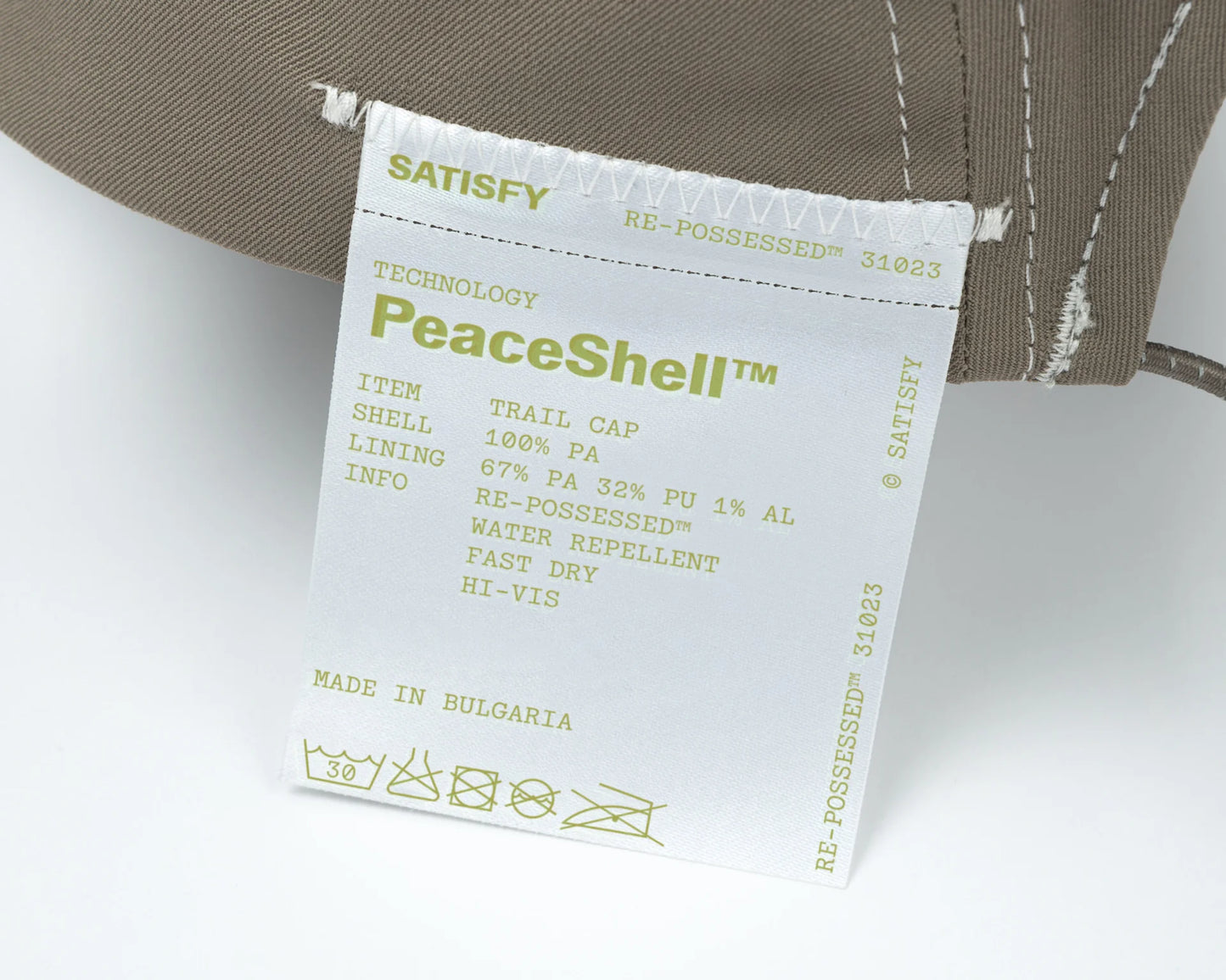 Re‑Possessed™ Peaceshell™ Trail Cap Dark Beige