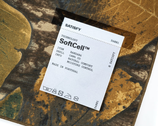 ผ้าพันคอ SoftCell™ ลายพรางใบไม้