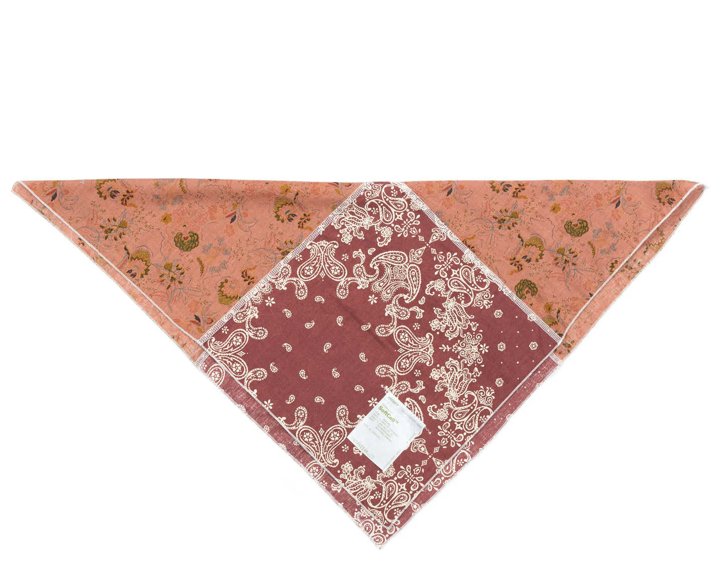 Re‑Possessed™ SoftCell™ Patchwork Bandana Red