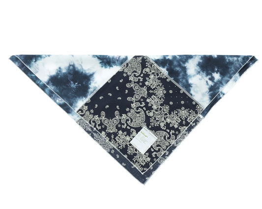 Re‑Possessed™ SoftCell™ Patchwork Bandana Blue