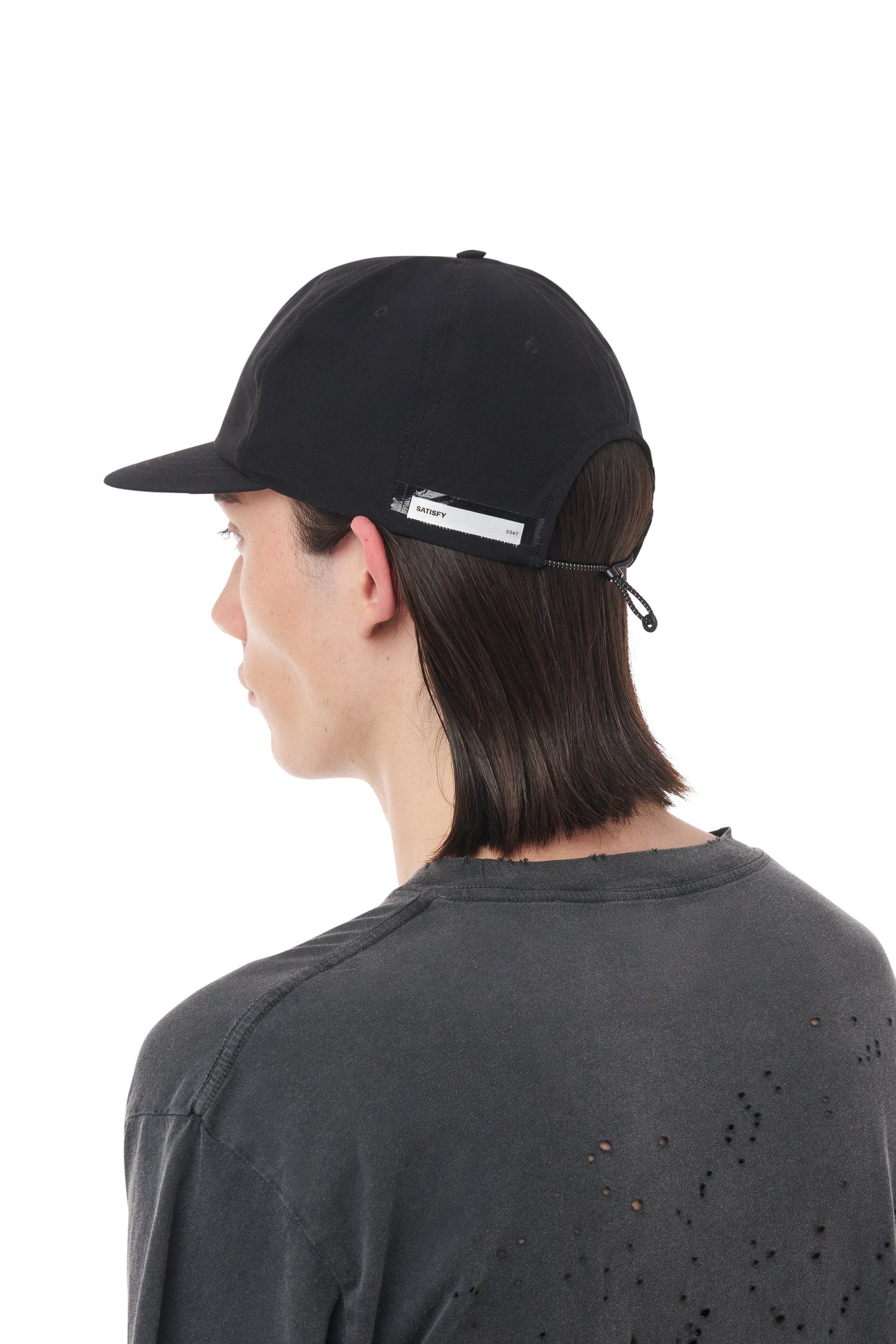 Peaceshell™ 5 Panel Pinch Cap Black - One Size(U)