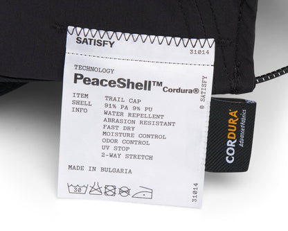 PeaceShell™ Cordura® Trail Cap Black - One Size(U)