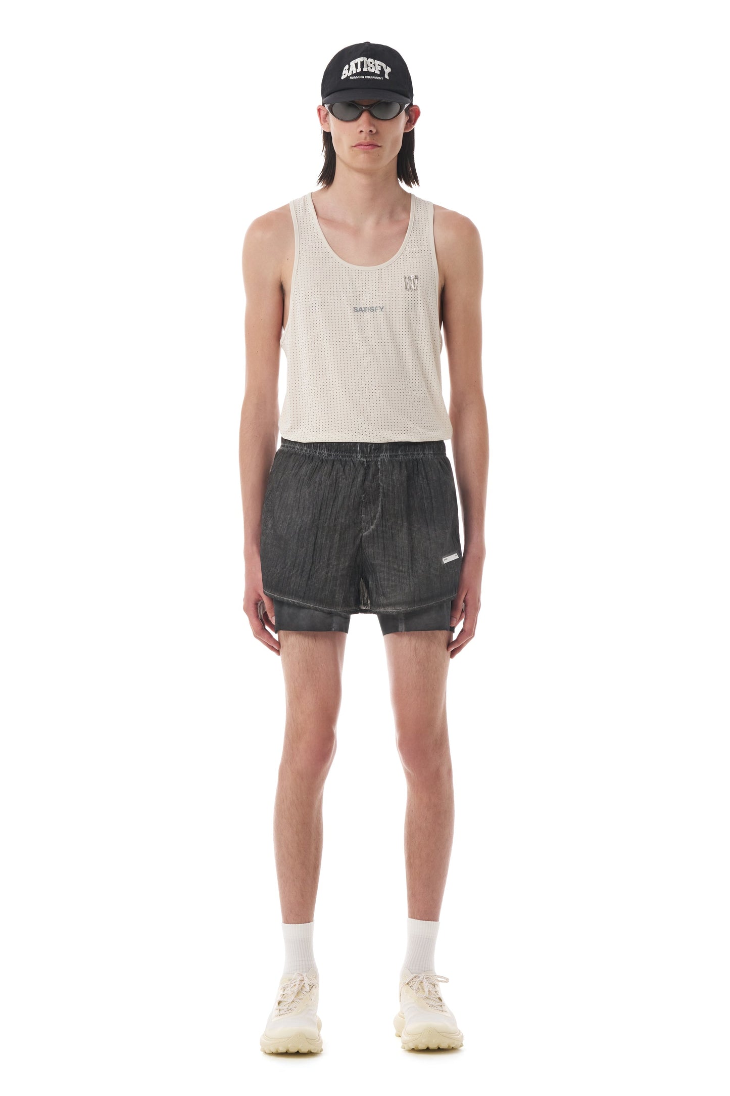 RIPPY 3" Inch Trail Shorts Aged Black 3D printed
