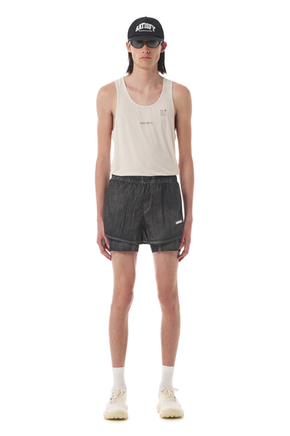RIPPY 3" Inch Trail Shorts Aged Black 3D printed