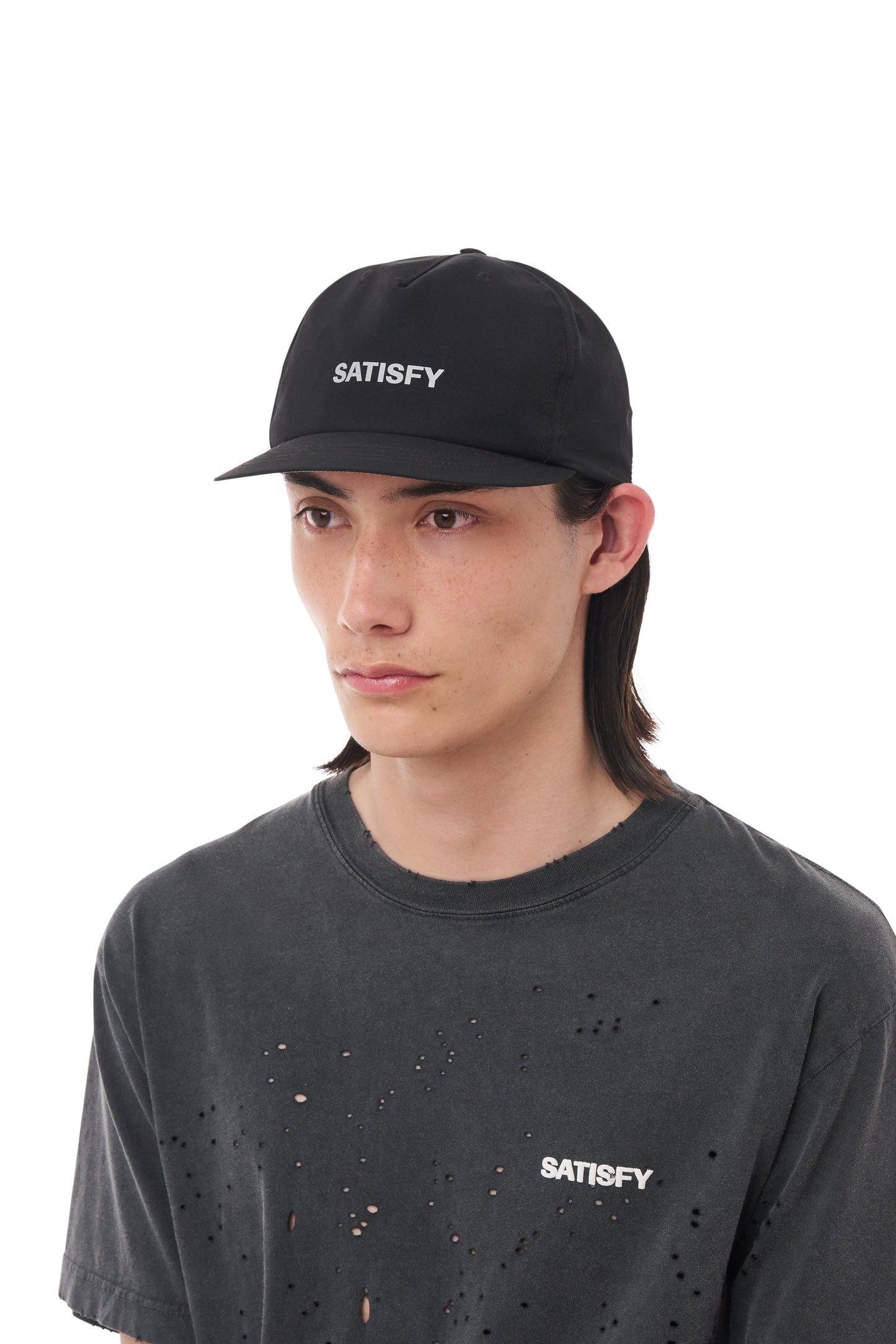 Peaceshell™ 5 Panel Pinch Cap Black - One Size(U)