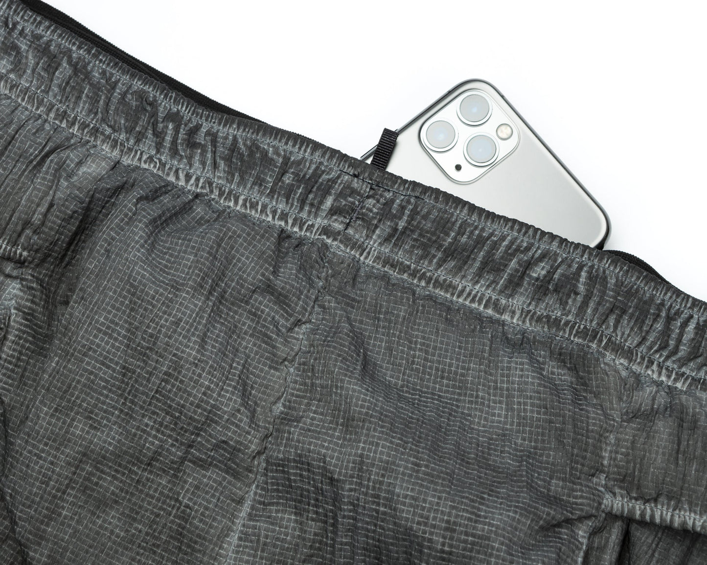RIPPY 3" Inch Trail Shorts Aged Black 3D printed