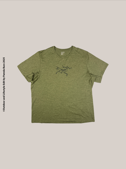 เสื้อยืด Cormac โลโก้ใหญ่ เขียวทหาร - XL (ช.)