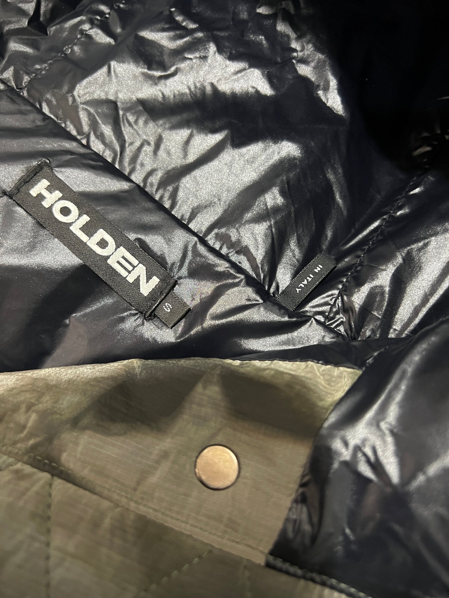 Puffer Jacket Green Camouflage - S (W)