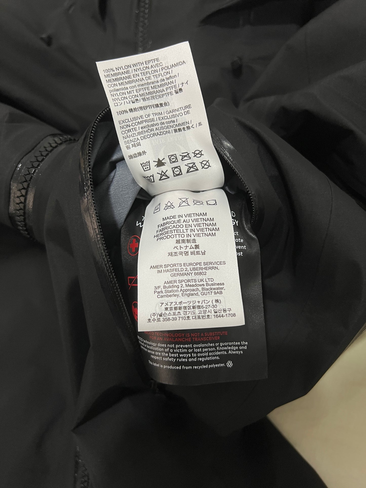 Beta AR Black - S (M)
