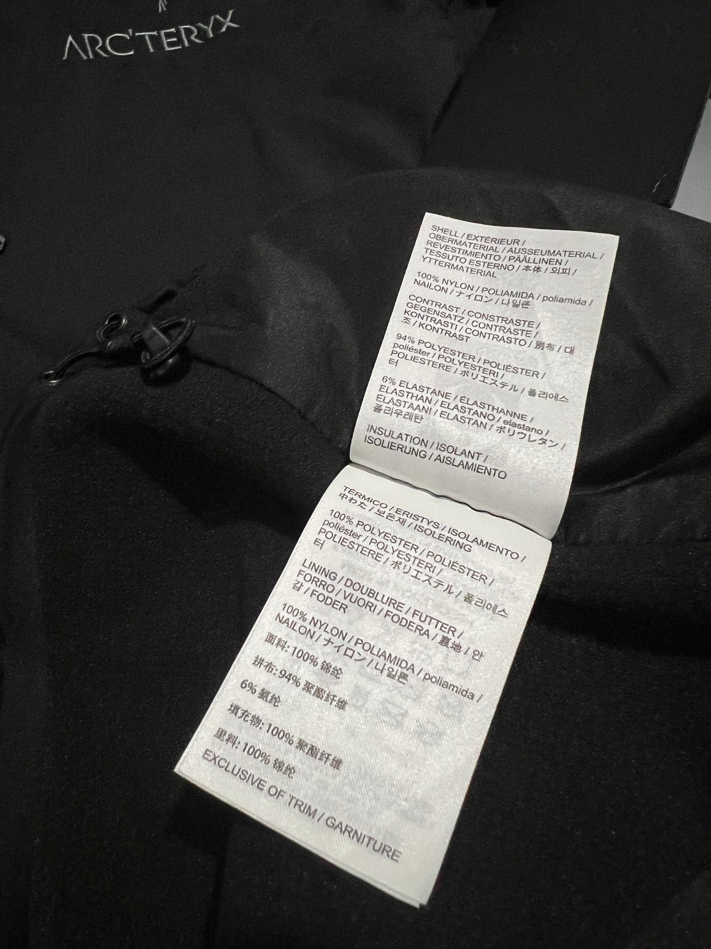 แจ็กเก็ต ATOM LT สีดำ - M,XL (ช.)