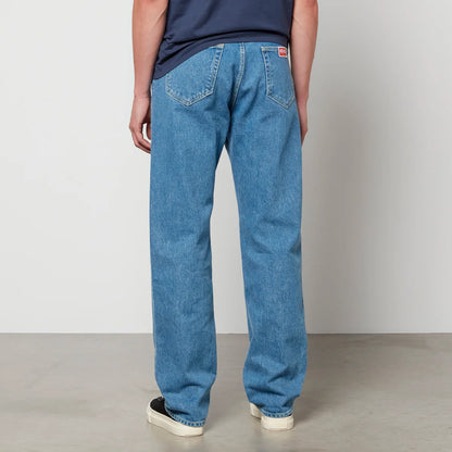 Asagao Stone-Washed Cotton Denim Jeans - 34" (M)